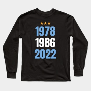 Argentina Champions of The World Long Sleeve T-Shirt